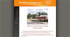 Desktop Screenshot of milltownstorage.com